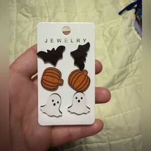 Halloween earrings. Never worn